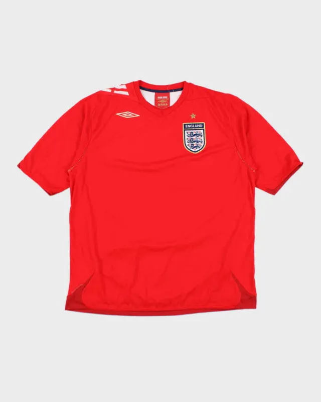 Vintage Umbro England International Away Football Shirt - XXL sold by Rokit