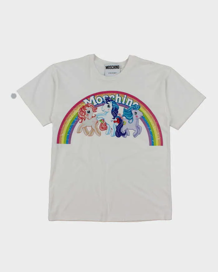 Vintage 2000's Moschino My Little Pony Graphic T-Shirt - M sold by Rokit