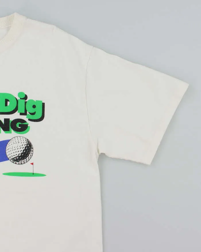 Vintage 2000's Chick Dig Long Ball Graphic T-Shirt - M sold by Rokit product image thumbnail 4