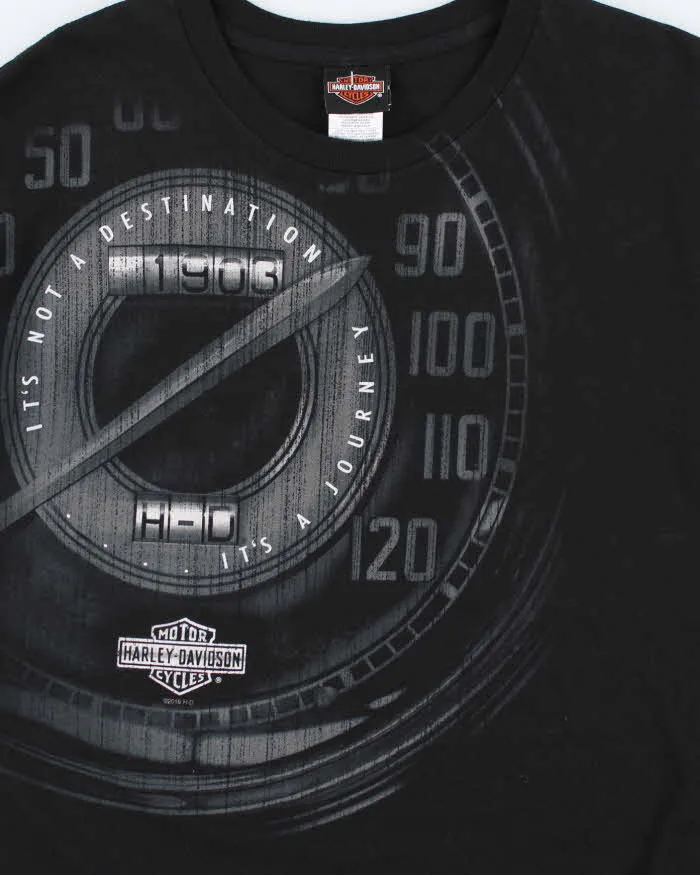 Vintage Harley Davidson Speed Dial Graphic T-Shirt - L sold by Rokit product image thumbnail 3