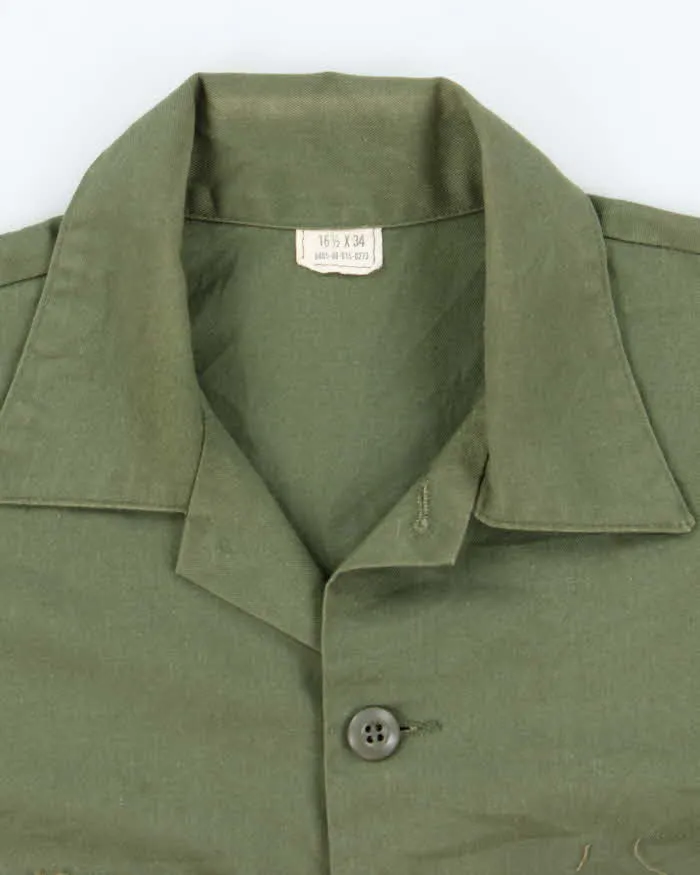 70s Vintage US Army Dura-Press Utility Shirt - X-Large sold by Rokit product image thumbnail 5