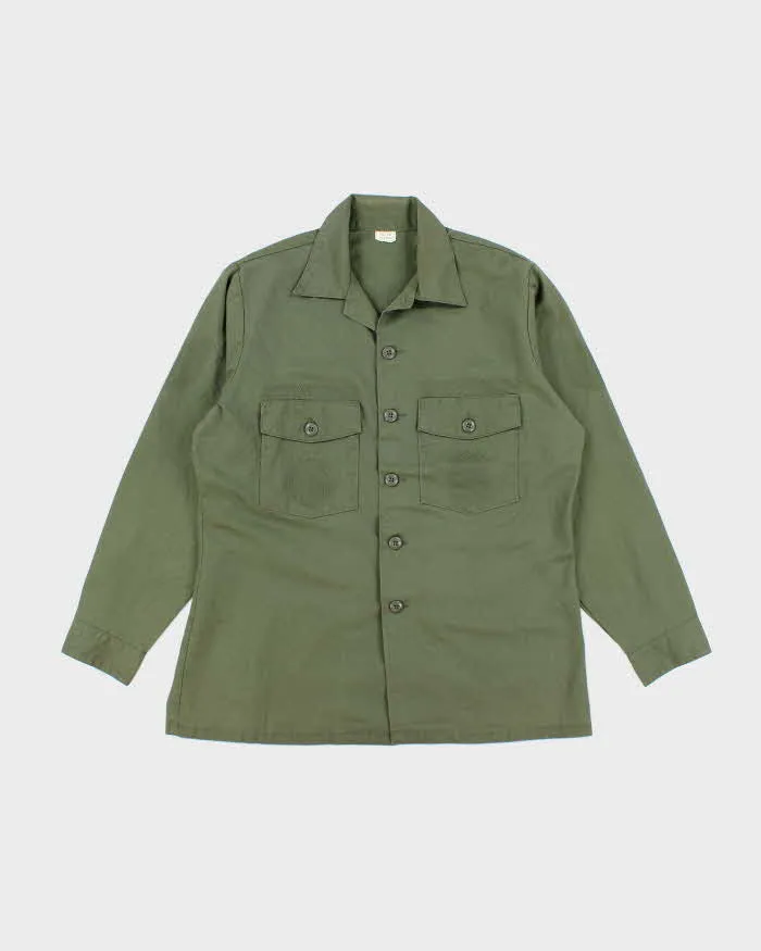 70s Vintage US Army Dura-Press Utility Shirt - X-Large sold by Rokit