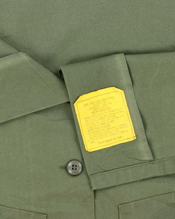 70s Vintage US Army Dura-Press Utility Shirt - X-Large sold by Rokit product image thumbnail 4