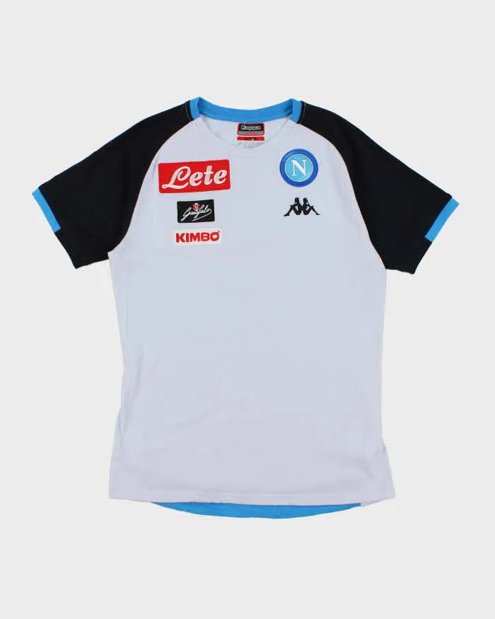 Vintage Napoli Italian Football Training Shirt - L sold by Rokit