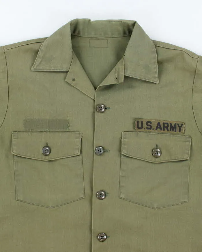 70s Vintage US Army Dura-Press Utility Shirt - Large sold by Rokit product image thumbnail 3