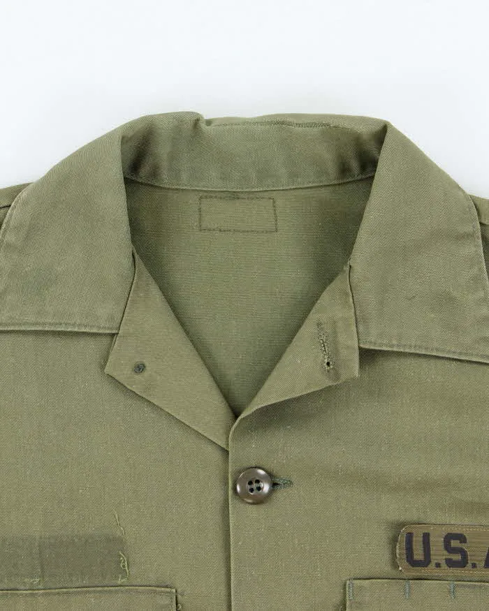 70s Vintage US Army Dura-Press Utility Shirt - Large sold by Rokit product image thumbnail 5