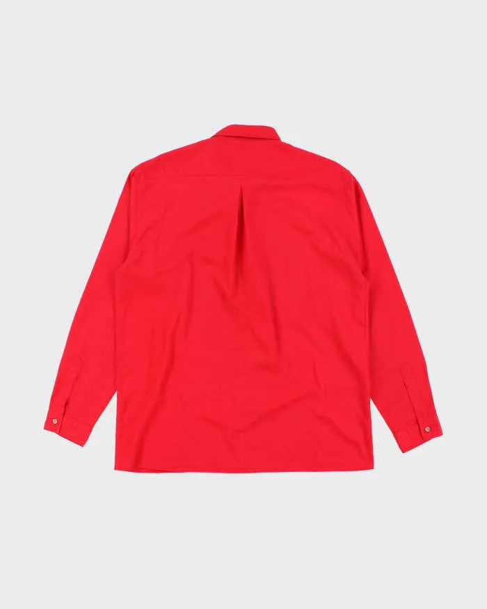 Vintage 90's Yves Saint Laurent Double Pocket Plain Shirt - XL sold by Rokit product image thumbnail 2