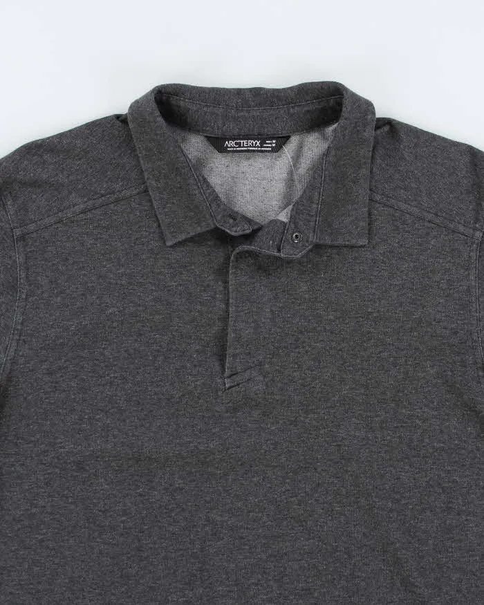 Men's Arc'teryx Grey Long Sleeve Polo Shirt - M sold by Rokit product image thumbnail 3
