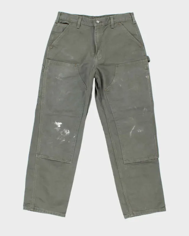 Vintage Carhartt Heavyweight Double Knee Carpenter Trousers - W30 L30 sold by Rokit