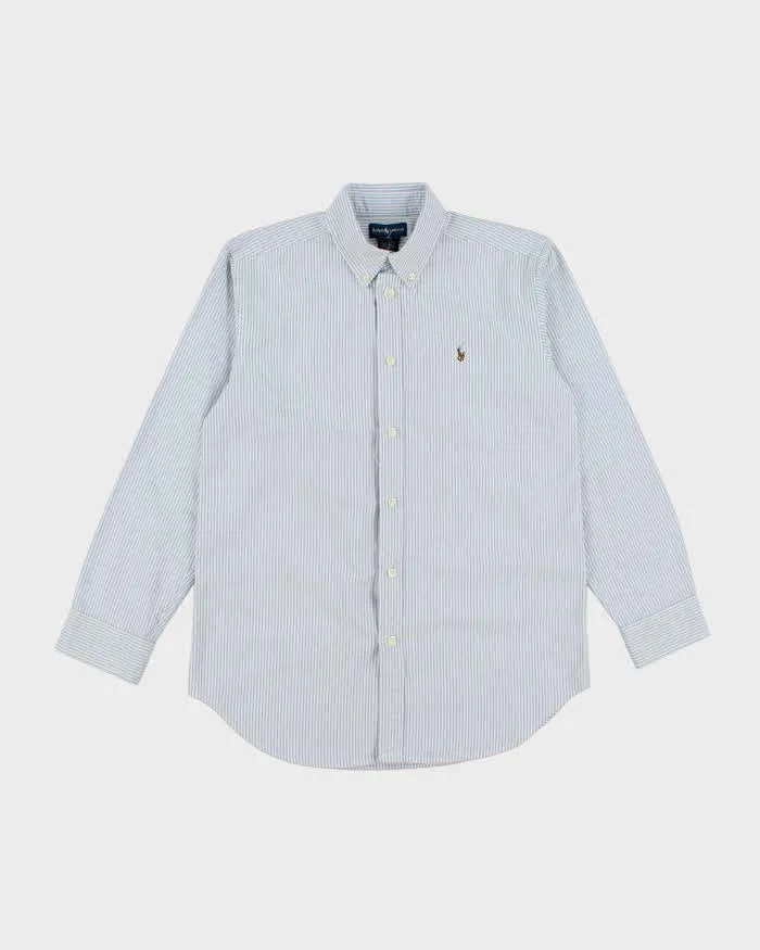 Vintage 2000's Ralph Lauren Heavyweight Striped Shirt - L sold by Rokit