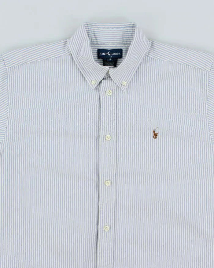 Vintage 2000's Ralph Lauren Heavyweight Striped Shirt - L sold by Rokit product image thumbnail 3