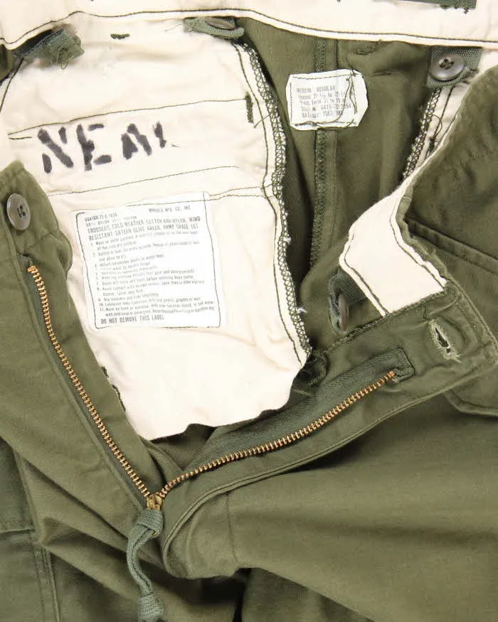 60s Vintage M65 Cold Weather Trousers - 32x28 sold by Rokit product image thumbnail 5