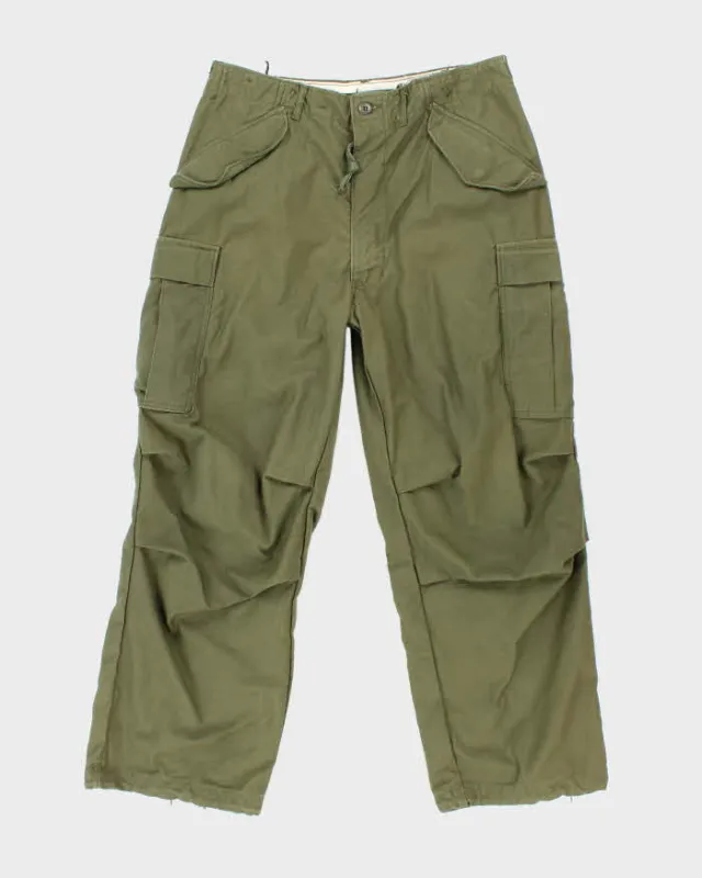 60s Vintage M65 Cold Weather Trousers - 32x28 sold by Rokit