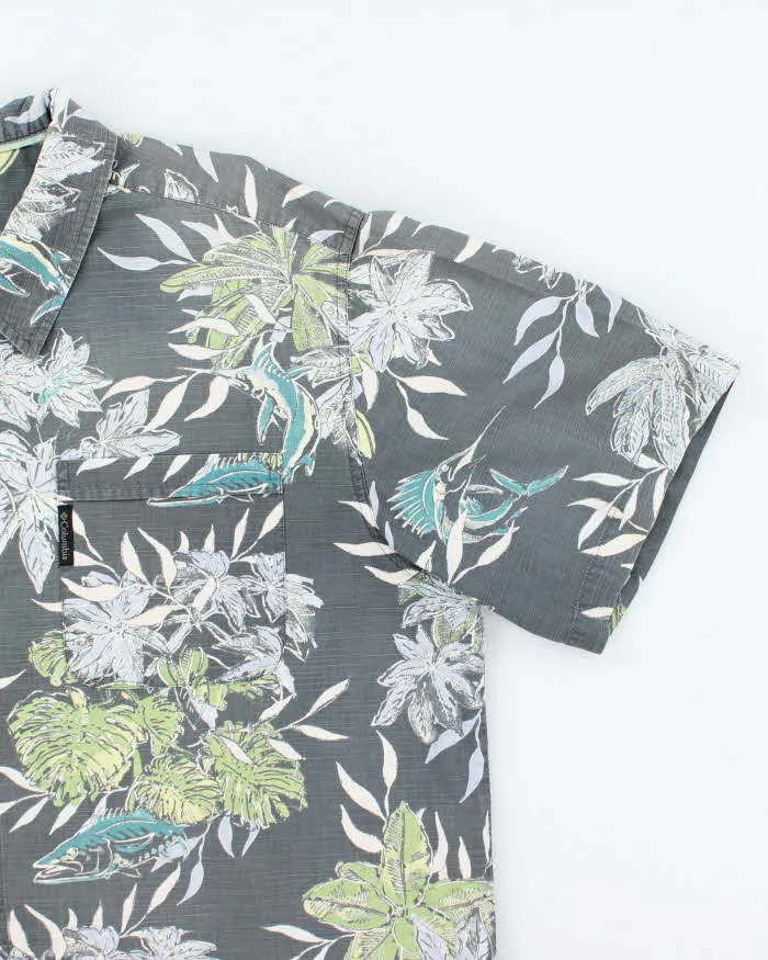 Vintage 2000's Columbia Floral Print Hawaiian Shirt - XL sold by Rokit product image thumbnail 4