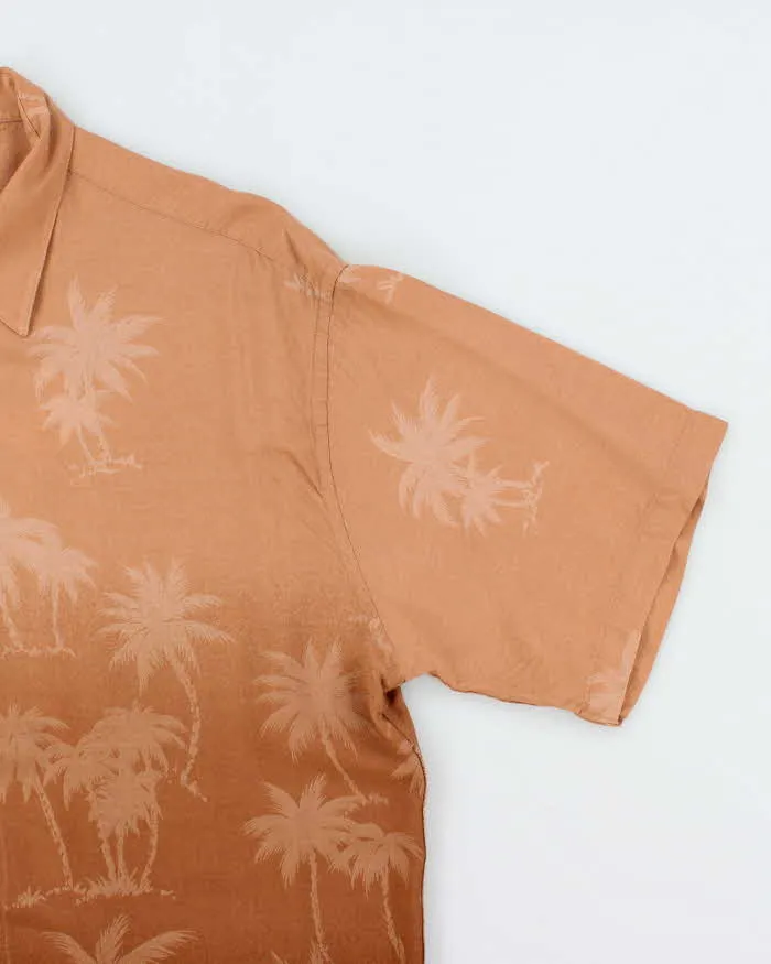 Vintage 90's Pierre Cardin Palm Tree Print Hawaiian Shirt - L sold by Rokit product image thumbnail 4