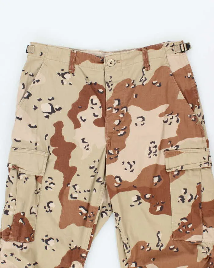 Vintage 2000's Desert Chocolate Chip Camo Military Cargo Trousers - W32 L29 sold by Rokit product image thumbnail 3