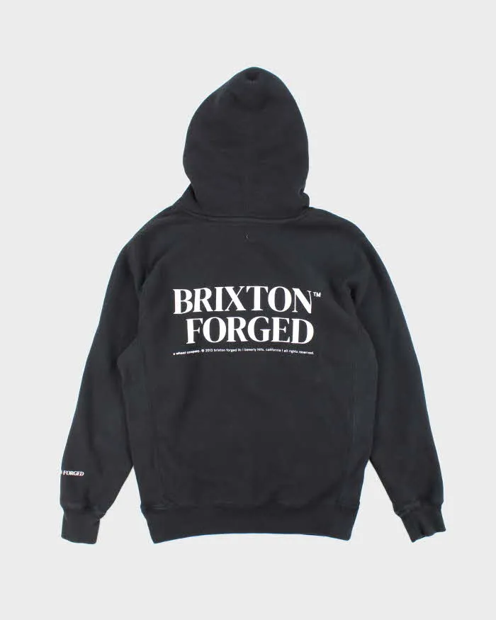 Vintage Brixton Centre Logo Oversized Hoodie - S sold by Rokit product image thumbnail 2