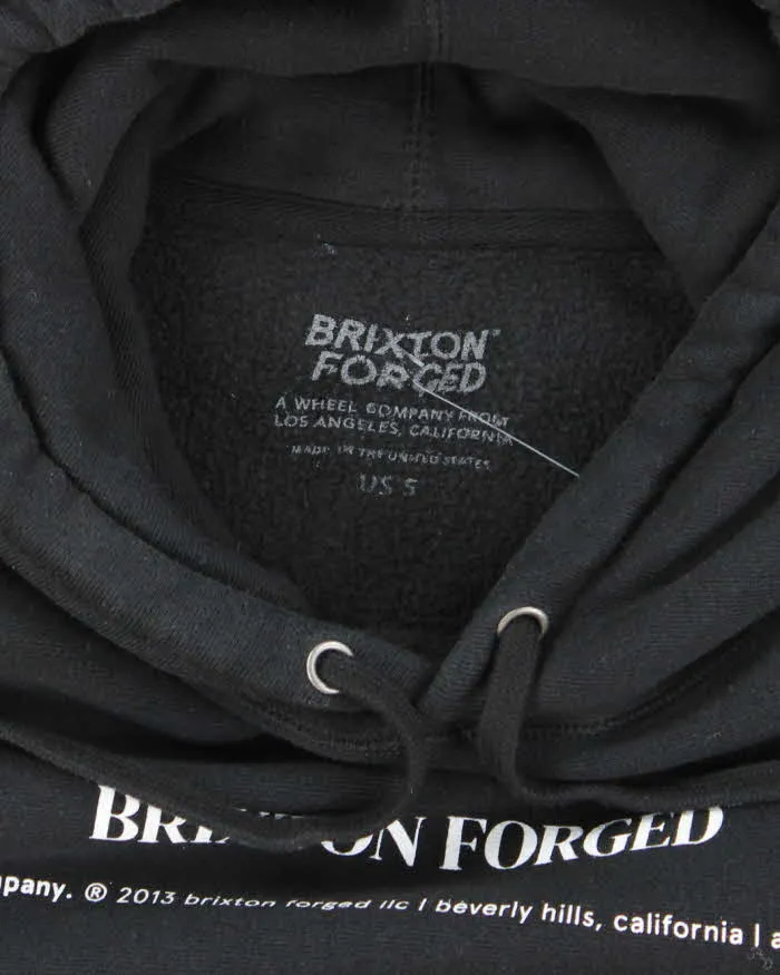 Vintage Brixton Centre Logo Oversized Hoodie - S sold by Rokit product image thumbnail 5