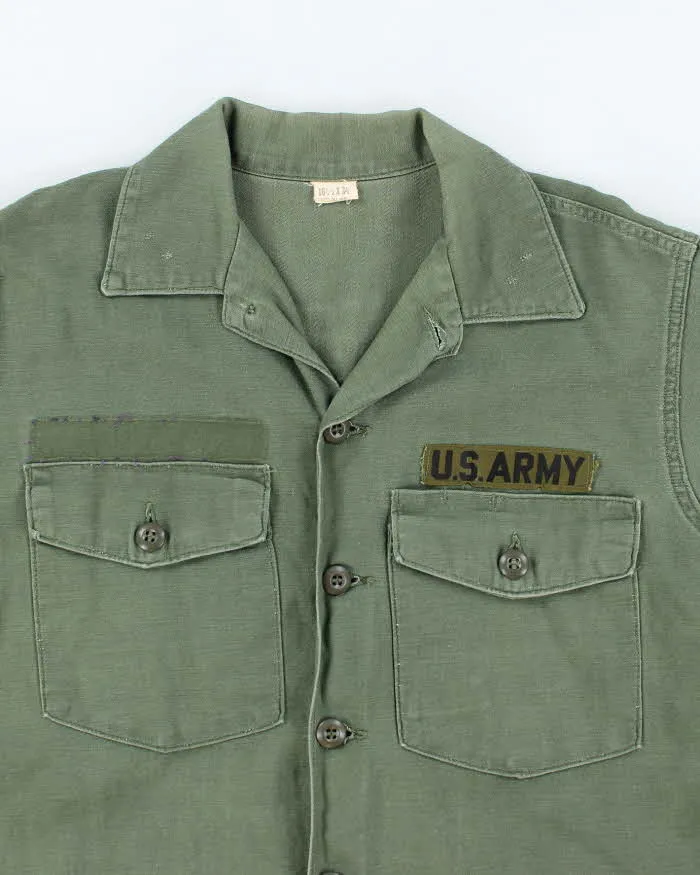 60s Vintage US Army OG-107 Utility Shirt - X-Large sold by Rokit product image thumbnail 3