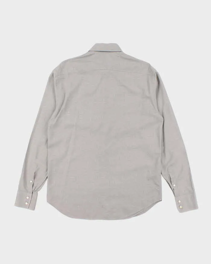 Vintage 90's Armani Collezioni Plain Shirt - L sold by Rokit product image thumbnail 2