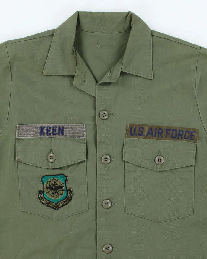 70s Vintage US Air Force Dura-Press Utility Shirt - Large sold by Rokit product image thumbnail 3
