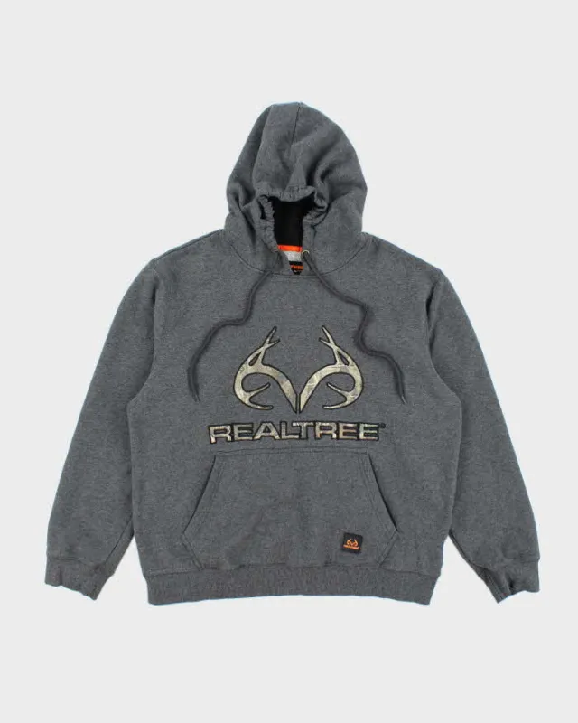 Vintage 2000's Real Tree Camo Logo Hoodie - L sold by Rokit