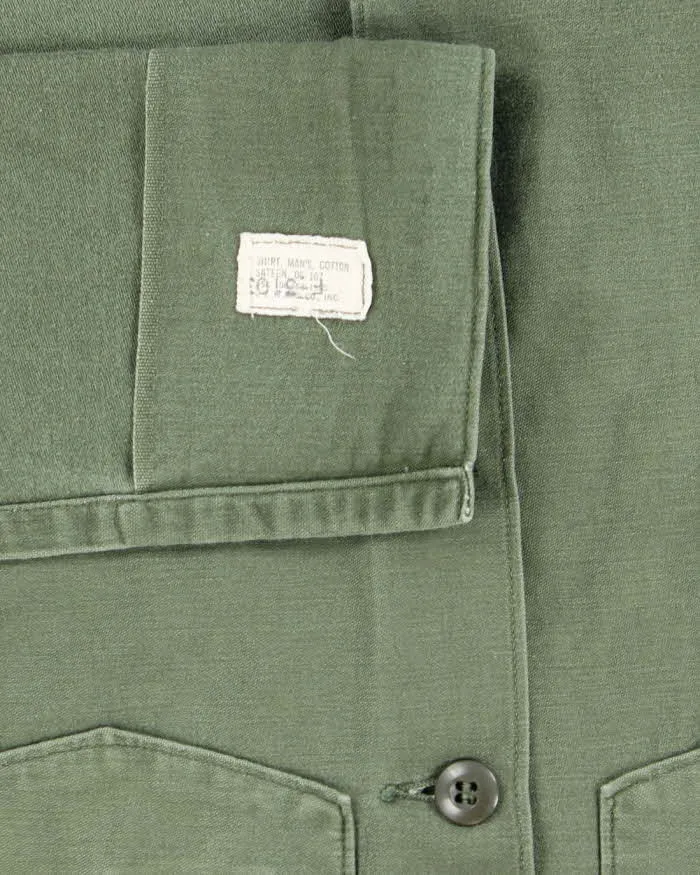 60s Vintage US Army OG-107 Utility Shirt - Large sold by Rokit product image thumbnail 5