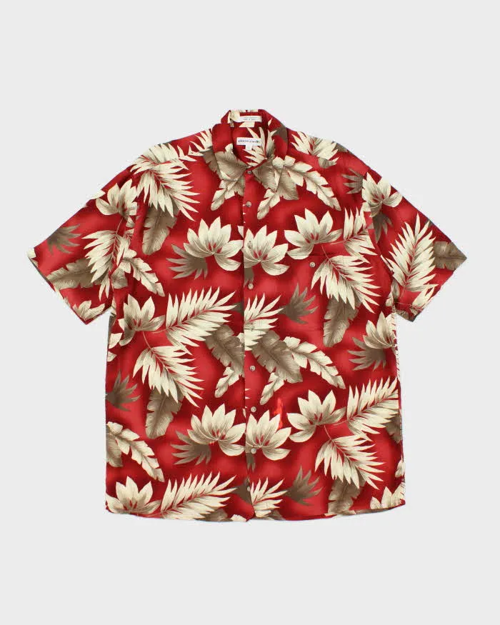Vintage 90's Pierre Cardin Oversized Hawaiian Shirt - L sold by Rokit
