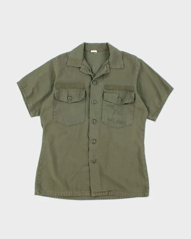 60s Vintage US Air Force OG-107 Utility Shirt - Large sold by Rokit