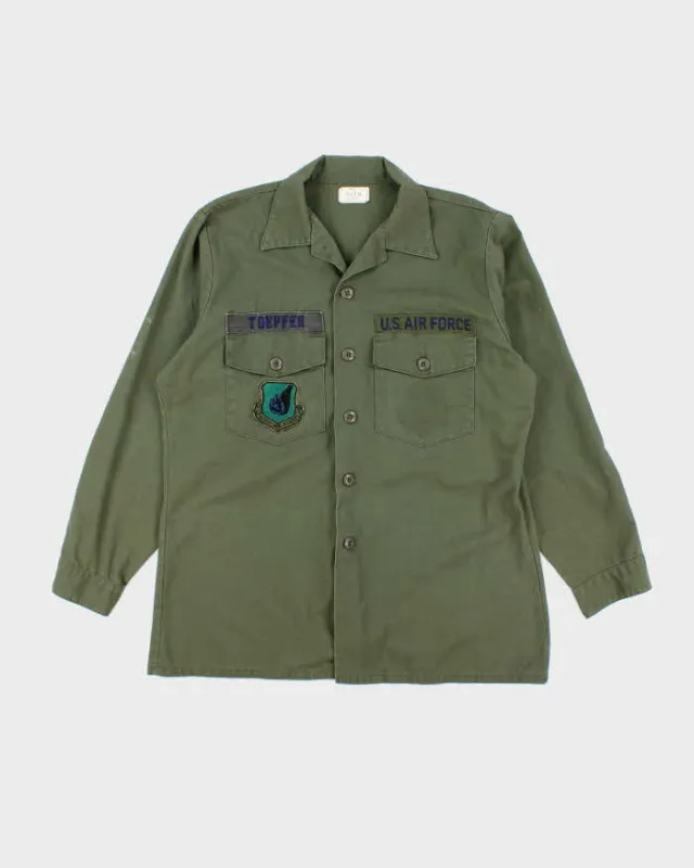70s Vintage US Air Force Dura-Press Utility Shirt - X-Large sold by Rokit