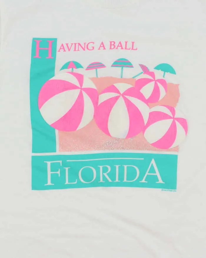 Vintage 90's Having a Ball Florida Souvenir T-Shirt - M sold by Rokit product image thumbnail 3