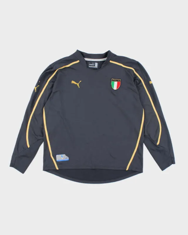 Vintage Puma Italy 03/04 International Goalkeeper Football Shirt - XL sold by Rokit