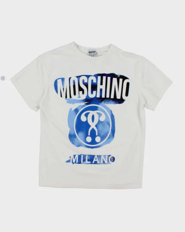 Vintage Moschino Milano Graphic T-Shirt - M sold by Rokit