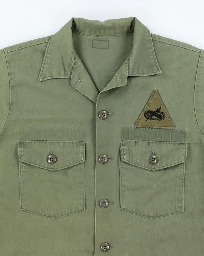 70s Vintage US Army Dura-Press Utility Shirt - Medium sold by Rokit product image thumbnail 3