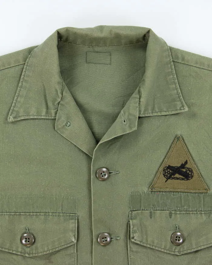 70s Vintage US Army Dura-Press Utility Shirt - Medium sold by Rokit product image thumbnail 5