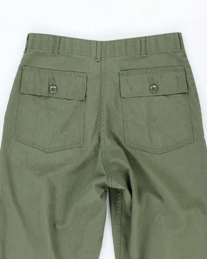 70s Vintage US Army Dura-Press Utility Trousers - 30x31 sold by Rokit product image thumbnail 4