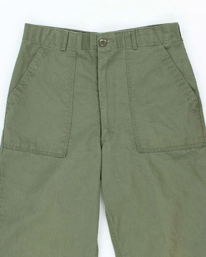 70s Vintage US Army Dura-Press Utility Trousers - 30x31 sold by Rokit product image thumbnail 3