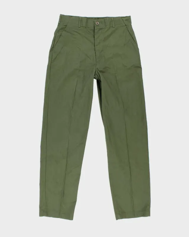 70s Vintage US Army Dura-Press Utility Trousers - 30x32 sold by Rokit