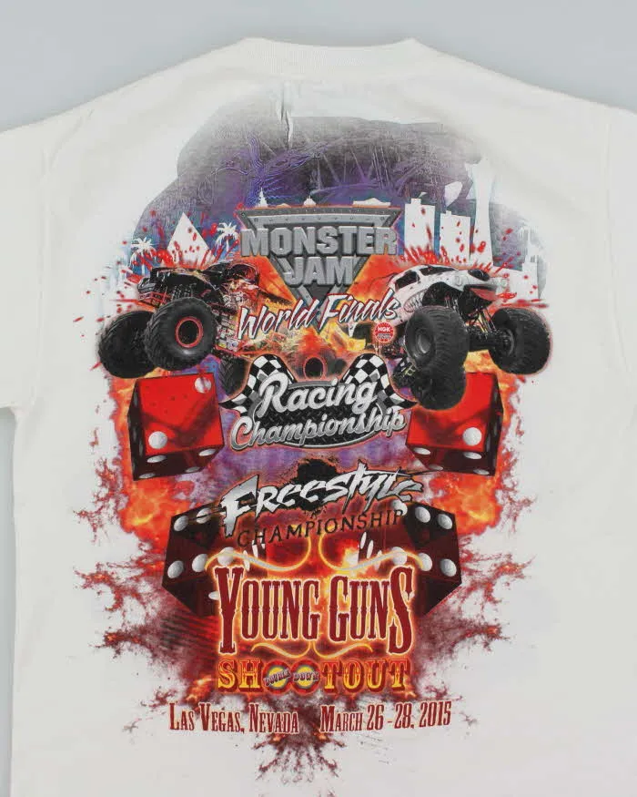 Vintage Monster Jam World Finals Graphic T-Shirt - M sold by Rokit product image thumbnail 4