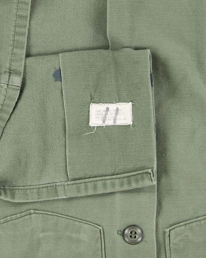 60s Vintage US Army OG-107 Utility Shirt - Medium sold by Rokit product image thumbnail 5