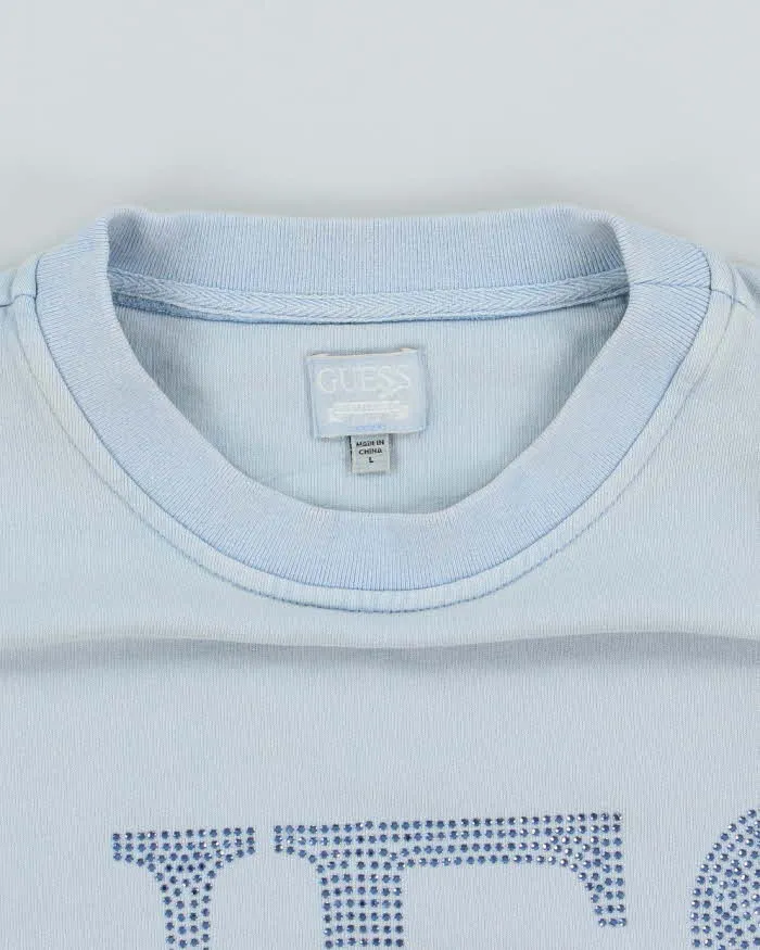 Vintage Y2K Guess Sequinned Wrapped Logo Sweatshirt - L sold by Rokit product image thumbnail 5