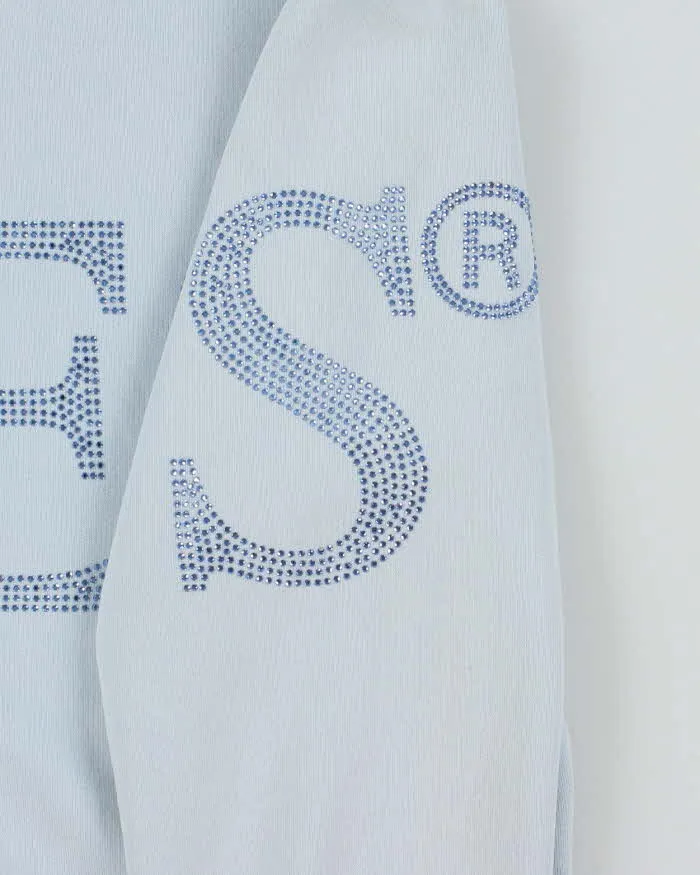 Vintage Y2K Guess Sequinned Wrapped Logo Sweatshirt - L sold by Rokit product image thumbnail 4