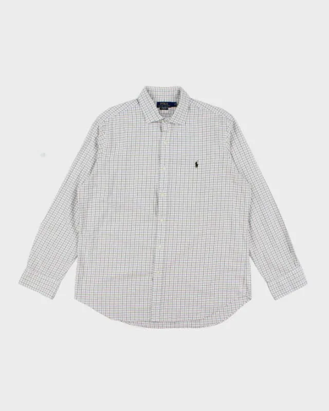 Vintage 2000's Ralph Lauren Striped Button Up Shirt - XL sold by Rokit