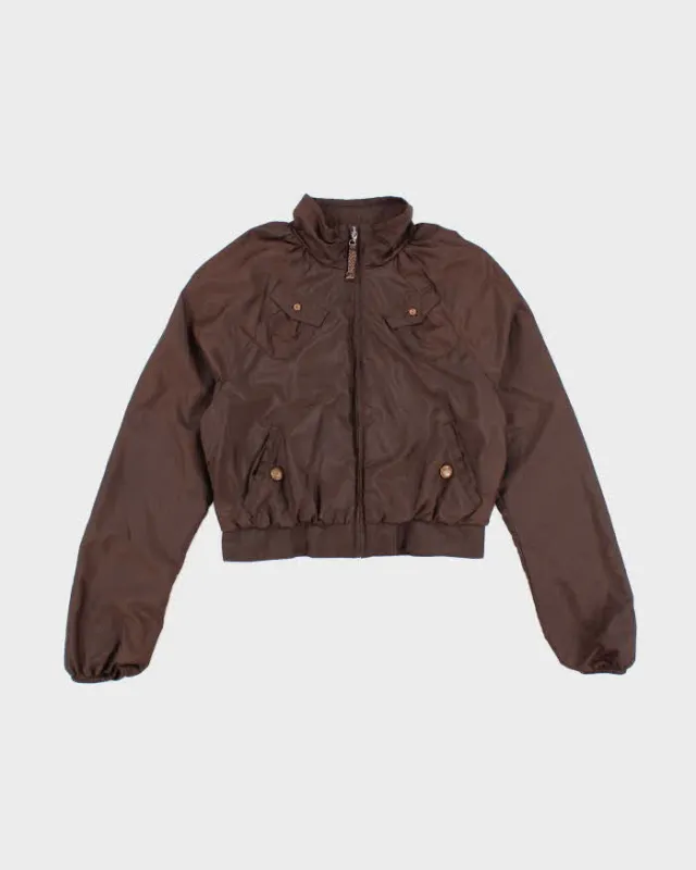 Vintage Y2K Puma Cropped Windbreaker Jacket - M sold by Rokit