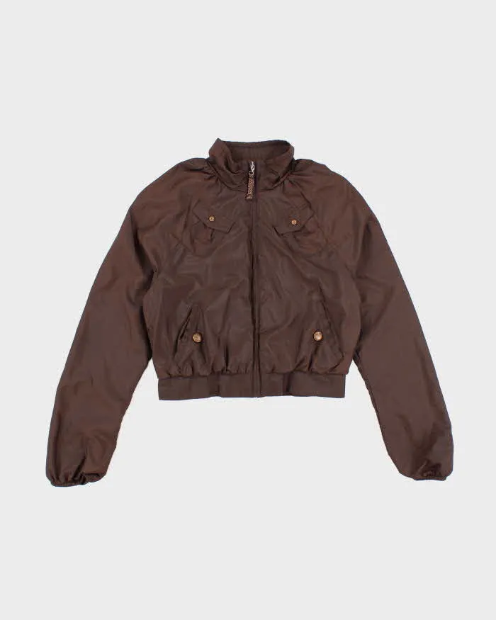 Vintage Y2K Puma Cropped Windbreaker Jacket - M sold by Rokit