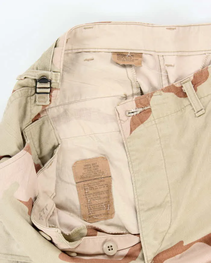 Vintage 90's Desert Camouflage Military Cargo Trousers - W32 L28 sold by Rokit product image thumbnail 5