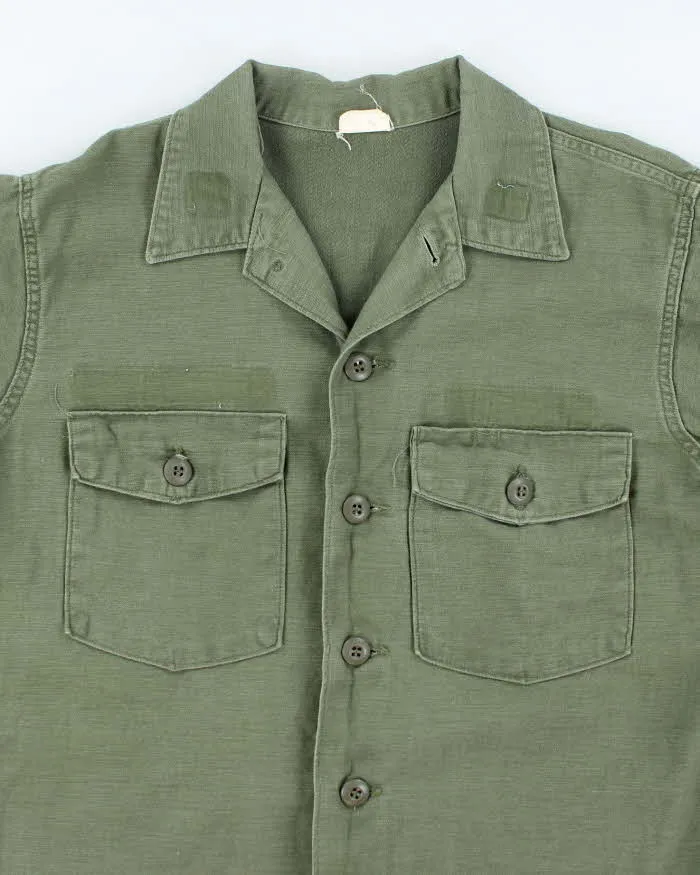 60s Vintage US Army OG-107 Utility Shirt - X-Large sold by Rokit product image thumbnail 3