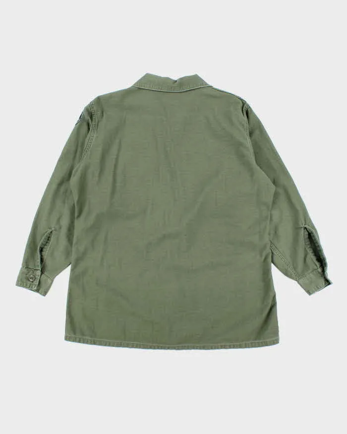 60s Vintage US Army OG-107 Utility Shirt - X-Large sold by Rokit product image thumbnail 2