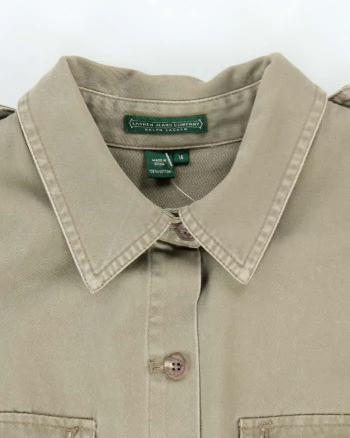 Vintage Y2K Ralph Lauren Belted Safari Dress - L sold by Rokit product image thumbnail 5