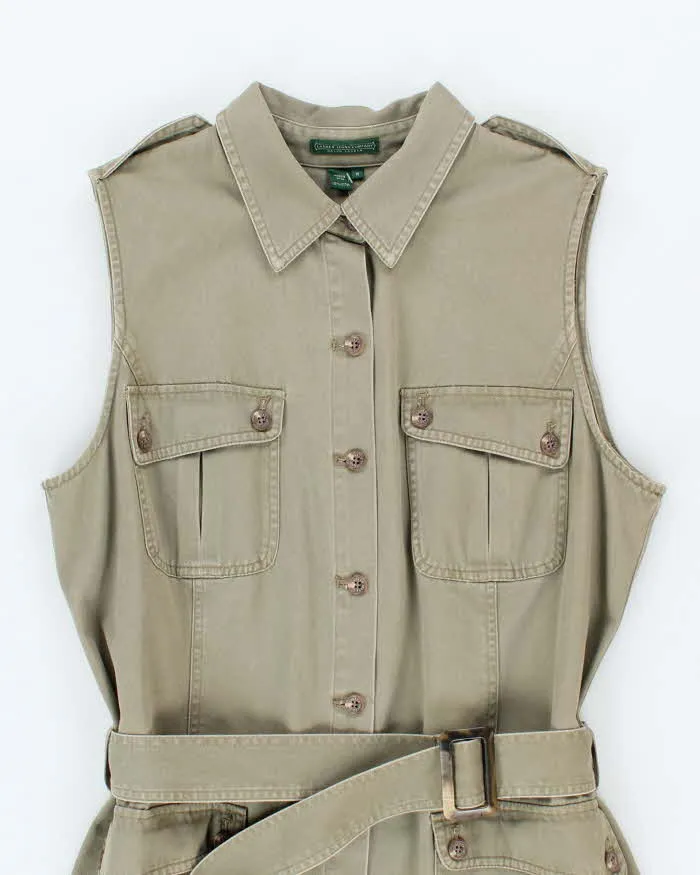 Vintage Y2K Ralph Lauren Belted Safari Dress - L sold by Rokit product image thumbnail 3